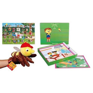 Schatkist versie 3 set Zoemverhalen, reiskaart en pop Zoem., Boeken, Verzenden, Nieuw