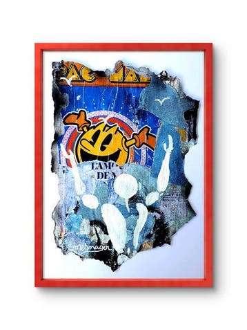 Jerome Mesnager et Lasveguix - Fragment Pac-Man, Antiek en Kunst