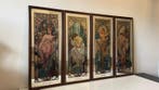 Alphons Mucha (1860-1939), after - As fases do dia -4 works-