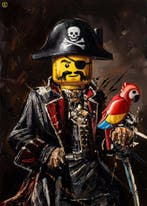 Kleury.art - The High Seas Captain” by Kleury.art (1/5), Kinderen en Baby's, Speelgoed | Duplo en Lego, Nieuw