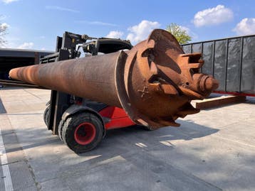 Buis 406,4 x 6,3 x 8000 boorkop duiker paal fundering Leka