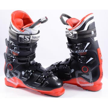 43 44 skischoenen SALOMON X MAX 100, custom shell, oversized, Verzenden, Gebruikt, Salomon