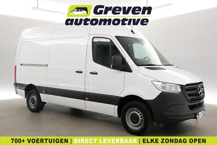 Mercedes-Benz Sprinter 317 CDI 170PK L2H2 RWD Airco Camera, Auto's, Bestelauto's, Te koop, Handgeschakeld, Diesel, Wit, Mercedes-Benz