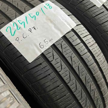 2 x Pirelli Cinturato P7 225-50-18 4 Seizoenbanden 6,5mm, 18 inch, Gebruikt, Ophalen of Verzenden, All Season
