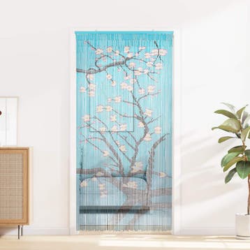 vidaXL Insect Deurgordijn Meerkleurig 200 x 100 cm Bamboe, Huis en Inrichting, Stoffering | Gordijnen en Lamellen, Verzenden, Nieuw