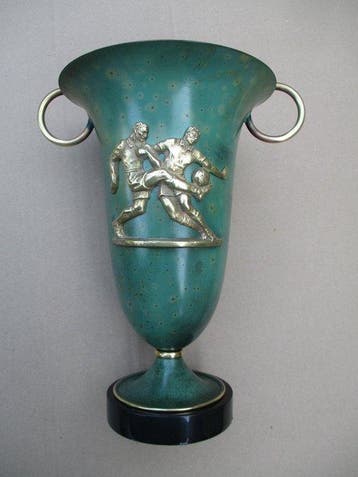 Edition Monnaie de Paris - Vaas - Beker, Art Deco-trofee., Antiek en Kunst