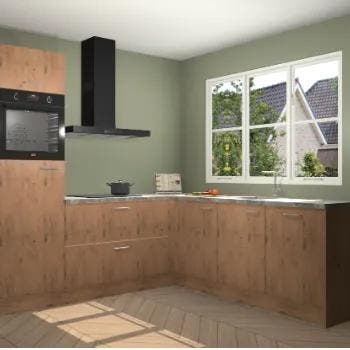 Astoria Eiken keuken Surat 132770, Verzenden, Nieuw