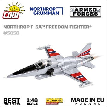 COBI 5858  Northrop F-5A FREEDOM FIGHTER (Leger bouwsets), Verzenden, Nieuw