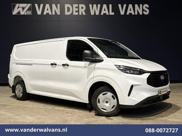 Ford Transit Custom | 2.0 TDCI 136pk L2H1 Euro6 Airco |, Gebruikt, Euro 6, Wit, Dealer onderhouden