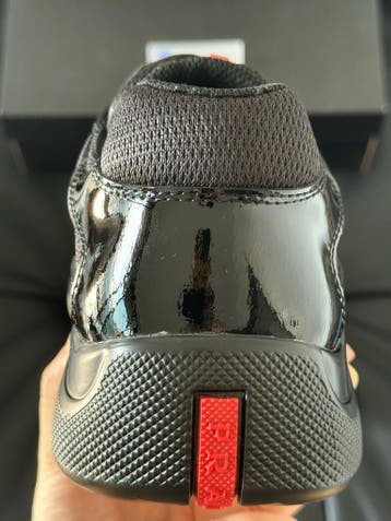 Prada Americas Cup | Black, Zwart, Nieuw, Ophalen of Verzenden, Sneakers of Gympen