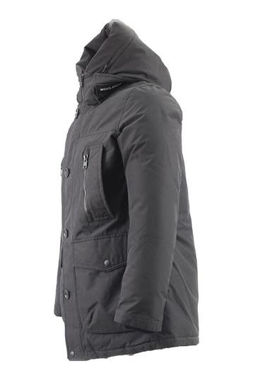 Woolrich Winterjas in maat S Grijs, Kleding | Heren, Verzenden, Zo goed als nieuw, Overige kleuren, Woolrich