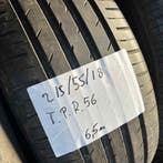 2 x Toyo 215-55-18 Zomerbanden 6,5mm, 18 inch, Ophalen of Verzenden, Band(en), Personenwagen