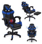 Massage Gamingstoel – Met Voetsteun, Lendensteun & Comfort, Huis en Inrichting, Stoelen, Verzenden, Nieuw