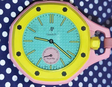 Swatch Royal Pop - Swatch × Audemars Piguet OTG ROZ - Zonder, Nieuw