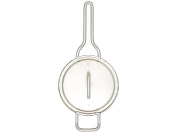 BK Q-linair Master - Steelpan 16 cm - RVS met deksel -, Verzenden, Nieuw