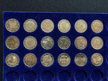 Frankrijk. 2 Euro 2008/2026 (18 coins) (Zonder minimumprijs)
