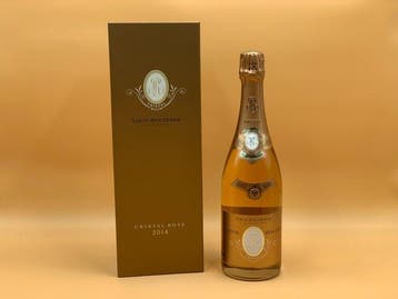 2014 Louis Roederer, Cristal - Champagne Rosé - 1 Fles (0,75, Nieuw