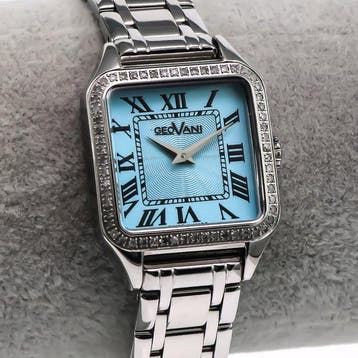 GEOVANI - Swiss Made Diamond Watch - GOL591-SS-D-9A - Zonder, Sieraden, Tassen en Uiterlijk, Nieuw