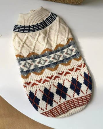 Hondentrui Noors voor kleine honden Beige (Truien), Dieren en Toebehoren, Ophalen of Verzenden, Nieuw, Hondenvest