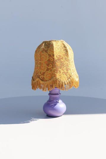 Tafellamp - Damask katoen