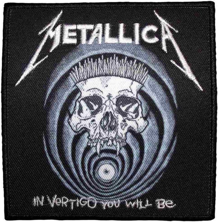 Metallica - In Vertigo - Patch officiële merchandise, Verzamelen, Muziek, Artiesten en Beroemdheden, Kleding, Nieuw, Verzenden