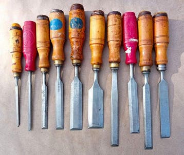 Werkgereedschap (10) - Zweedse beitels