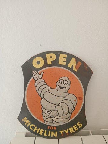 michelin - Wandbord - Smeedijzer