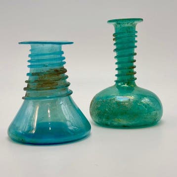 Lafiore Artistic Glass - Vaas (2) - Scavo - Glas - SCAVO