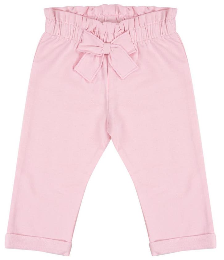 EMC baby meisjes broek licht roze strik - 80 (9-12 maanden), Kinderen en Baby's, Babykleding | Overige, Ophalen of Verzenden