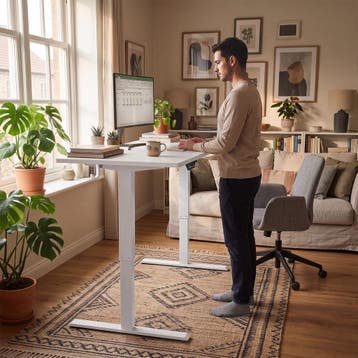 Elektrisch in hoogte verstelbaar bureau Loki, 2 standen, Verzenden, Nieuw