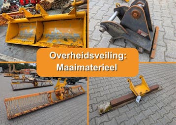 NU online: Overheidsveiling maaimaterieel Herder van Watersc, Zakelijke goederen