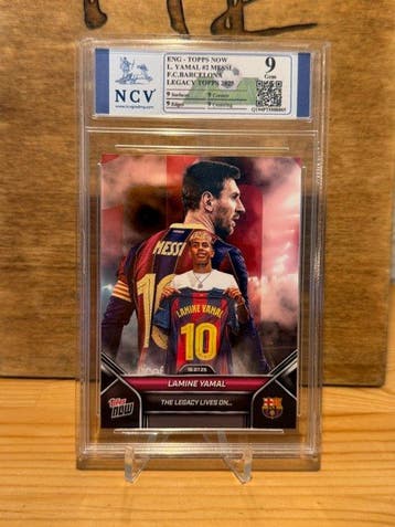 Topps Lionel Messi - AI grading 9 - 1 Graded card, Nieuw