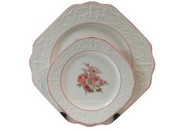 Ontbijtset van Burleigh, 4 delig, Huis en Inrichting, Keuken | Servies, Verzenden, Gebruikt