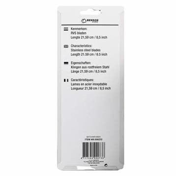 Benson Multifunctionele keukenschaar - 21 cm - RVS - ergo..., Ophalen of Verzenden, Nieuw