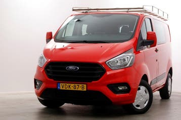 Ford Transit Custom 2.0 TDCI 130pk L1H1 Trend D.C. Airco/Nav, Gebruikt, Euro 6, Dealer onderhouden, Ford