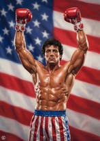 Kleury.art - Rocky Balboa: American Victor” by Kleury.art, Verzamelen, Nieuw