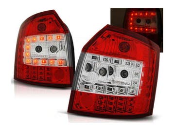LED achterlichten Red White geschikt voor Audi A4 Avant, Auto-onderdelen, Verzenden, Nieuw, Audi