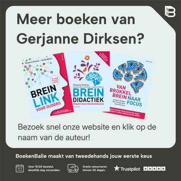 Breindidactiek 9789082286236 Gerjanne Dirksen, Verzenden, Zo goed als nieuw, Gerjanne Dirksen