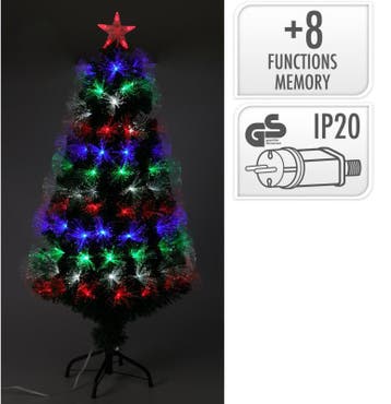 2dekans | Decoratieve glasvezel kerstboom 60x33 cm –, Ophalen of Verzenden, Zo goed als nieuw