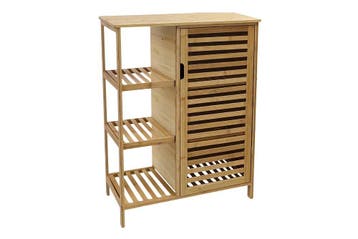Bamboe wandplank ZEN-BO 65cm naturel - 48180, Huis en Inrichting, Woonaccessoires | Wandplanken en Boekenplanken, Ophalen of Verzenden