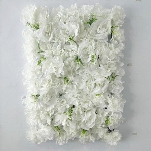 Flowerwall 40x60 cm E Wit Roos Hortensia, Hobby en Vrije tijd, Knutselen, Nieuw, Ophalen of Verzenden