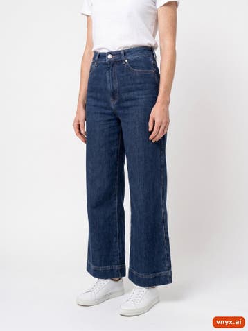 H&M Jeans Dames maat WW27 / L25 Blauw Vintage, Ophalen of Verzenden, Nieuw
