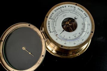 Vintage Schatz Compensated Precision Barometer & Thermometer, Antiek en Kunst
