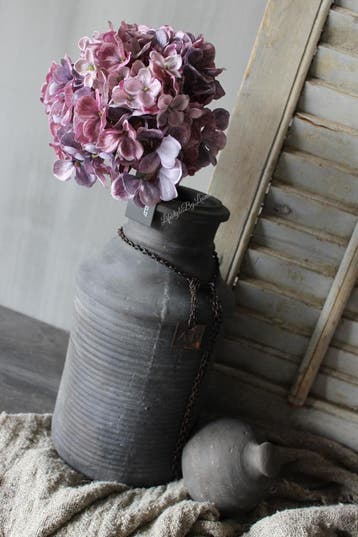 Namaak Hortensia soft lila 46 cm, Ophalen of Verzenden, Nieuw