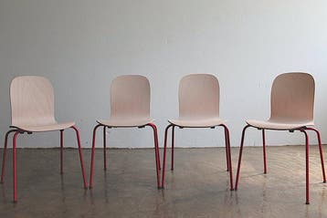 Cappellini - Jasper Morrison - Stoel (4) - Tate - Hout,