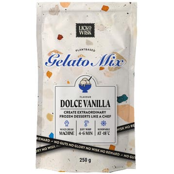 Lickowisk IJsmix Vanille 250g (zonder ijsmachine), Verzenden, Nieuw