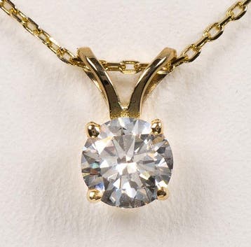 Zonder minimumprijs - Ketting met hanger - 14 karaat Geel