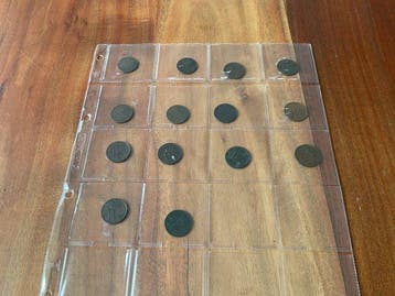Nederland. 1 Cent 1862-1876 (14 stuks) (Zonder minimumprijs)