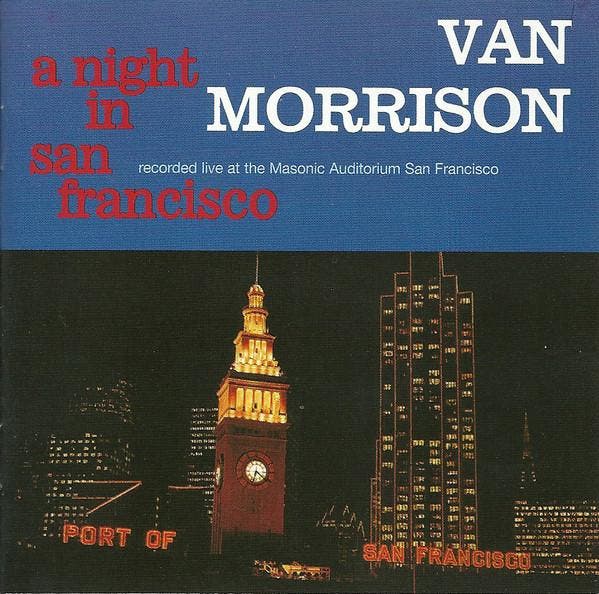 cd - Van Morrison - A Night In San Francisco, Cd's en Dvd's, Cd's | Overige Cd's, Zo goed als nieuw, Verzenden
