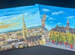 Martín Rodríguez Río (1963) - 2 oil paintings - Belle